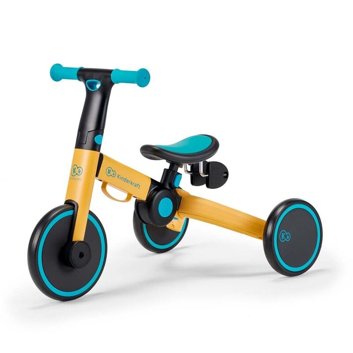 KINDERKRAFT - Tricicleta 4TRIKE primrose yellow