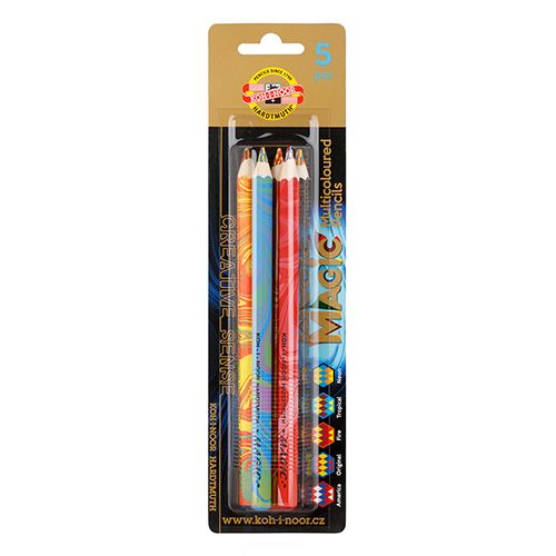 KOH-I-NOOR - Creioane KOH-I-NOOR Magic, set de 5 buc