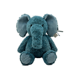 LABEL-LABEL - Jucărie de pluș elefant Elly M - Blue