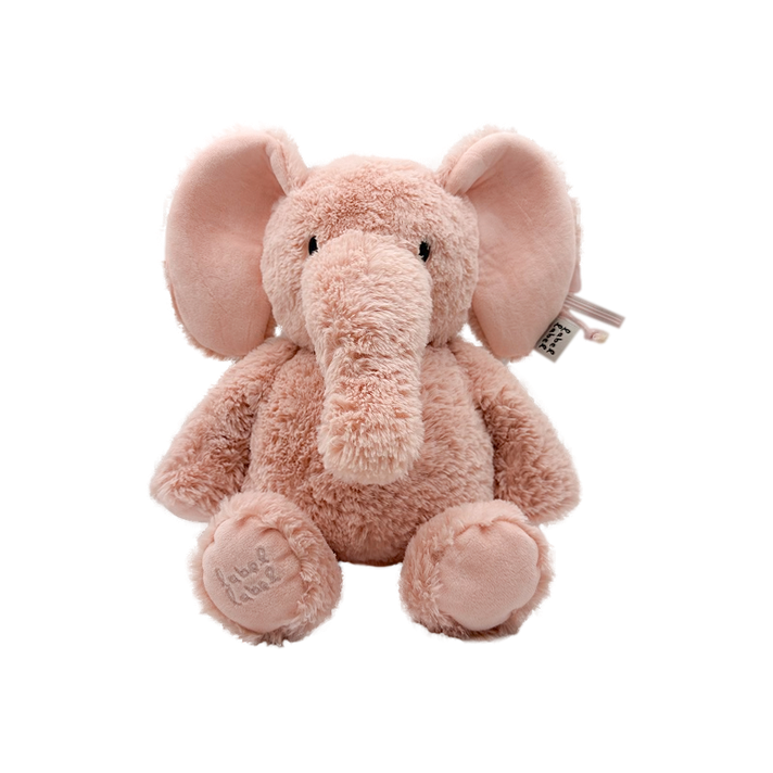 LABEL-LABEL - Jucărie de pluș elefant Elly M - Pink