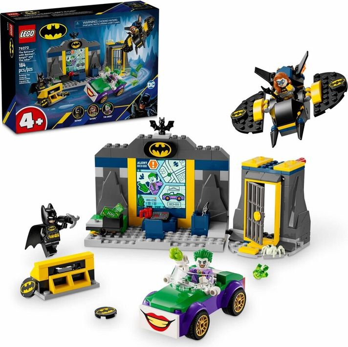 LEGO - DC Batman 76272 Peștera lui Batman și Batman, Batgirl și Joker