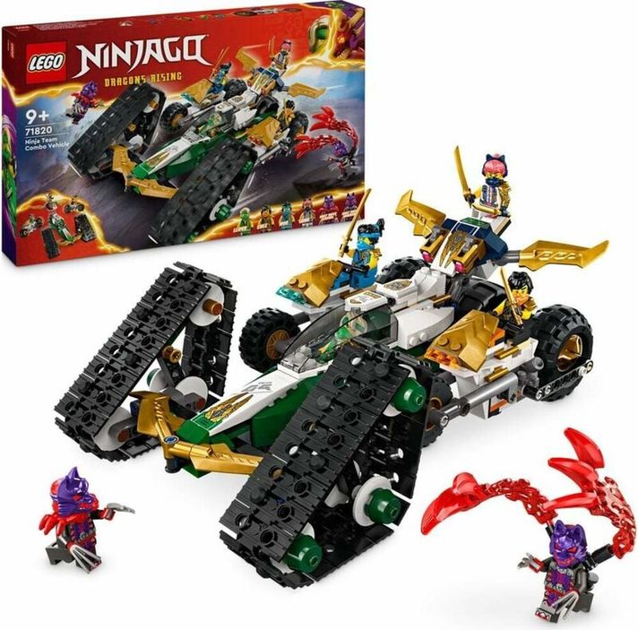 LEGO - NINJAGO 71820 Echipa ninja și vehiculul combo