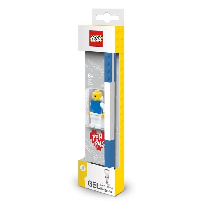 LEGO STATIONERY - Pix cu gel cu minifigurină, albastru - 1 buc