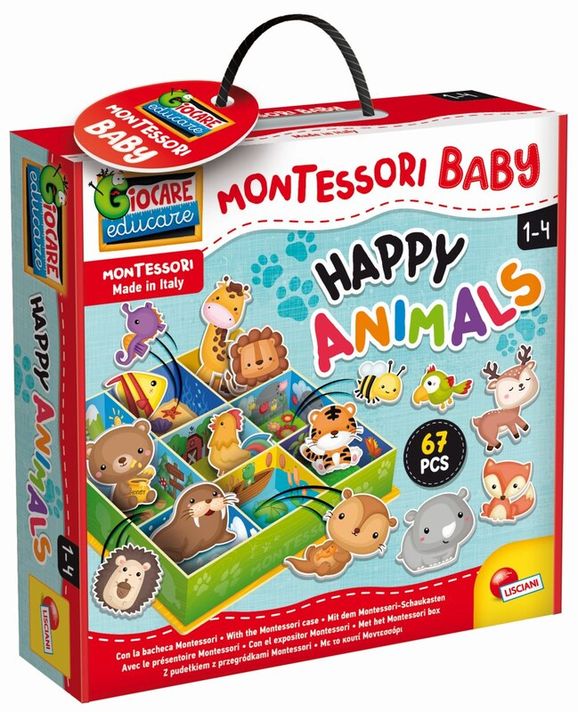 LISCIANIGIOCH - Montessori Baby Box - Animale