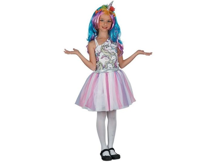 MADE - Costum de carnaval - unicorn, 120-130 cm