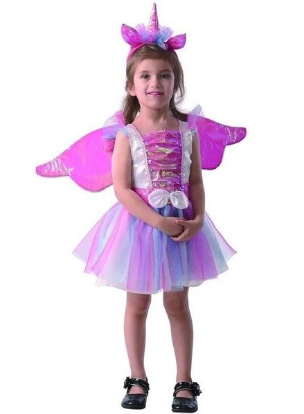 MADE - Costum de carnaval - unicorn, 92 - 104 cm