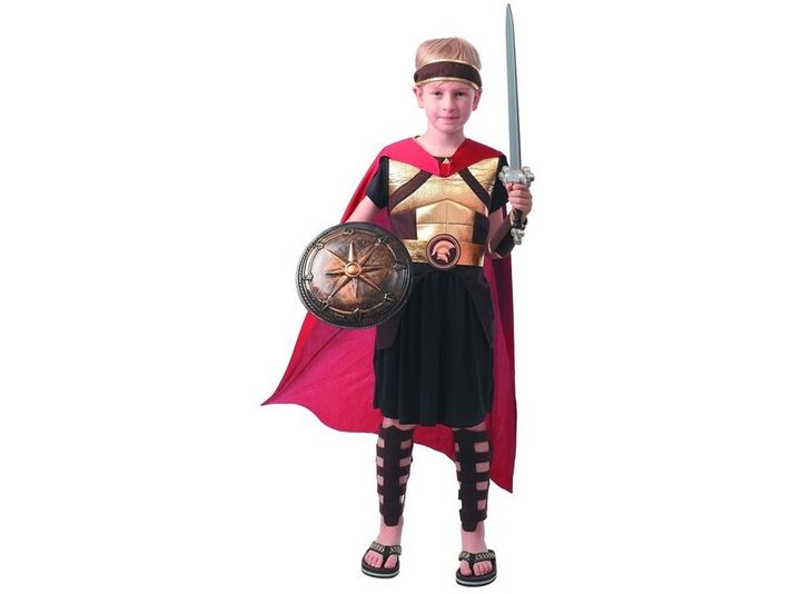 MADE - Costum de carnaval - gladiator, 110 - 120 cm