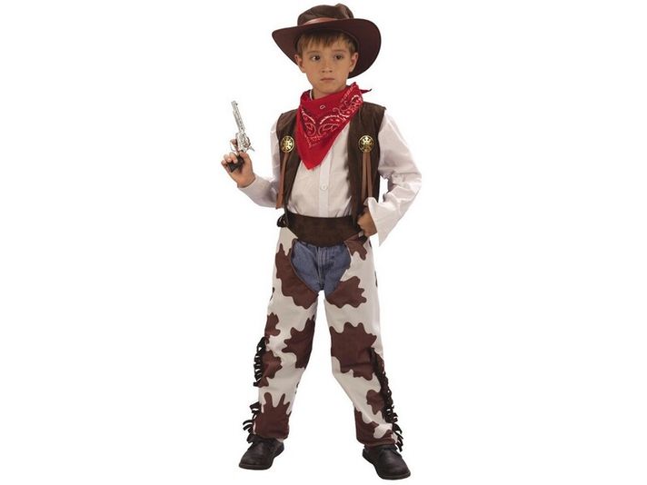 MADE - Costum de carnaval - Cowboy, 120-130 cm