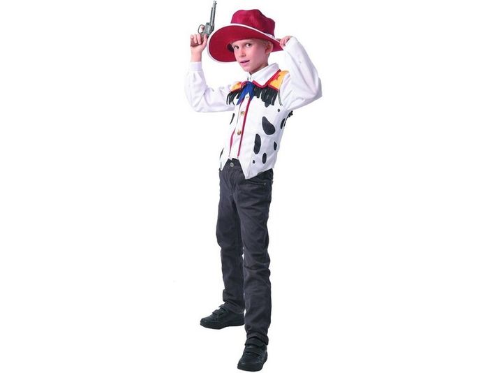 MADE - Costum de carnaval - cowboy girl, 110 - 120 cm