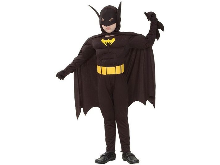 MADE - Costum de carnaval - Batman, 120-130cm