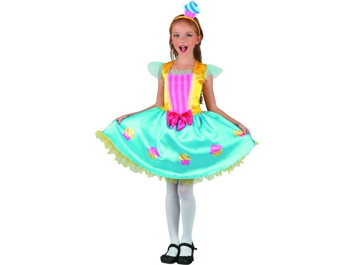 MADE - Costum de carnaval - cupcake, 130 - 140 cm