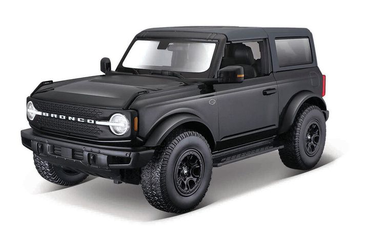 MAISTO - 1:18 SP. ED. (B) - 2021 Ford Bronco Wildtrak, metal negru, 1:18