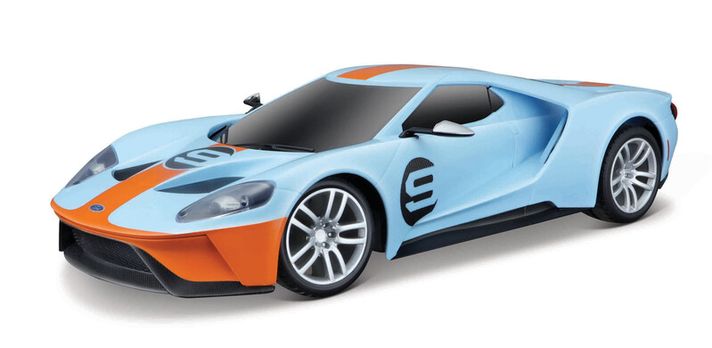 MAISTO - 2019 Ford GT Heritage, cu lumini și sunete, 1:24