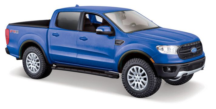 MAISTO - 2019 Ford Ranger, albastru metalizat, 1:27