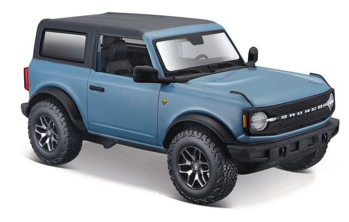 MAISTO - 2021 Ford Bronco, albastru, 1:24