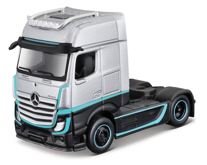 MAISTO - Custom Rigs-Mercedes-Benz Actros 1851, negru-argintiu, 1:64