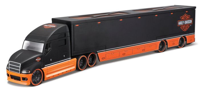 MAISTO - Harley-Davidson Haulers, negru, 1:64