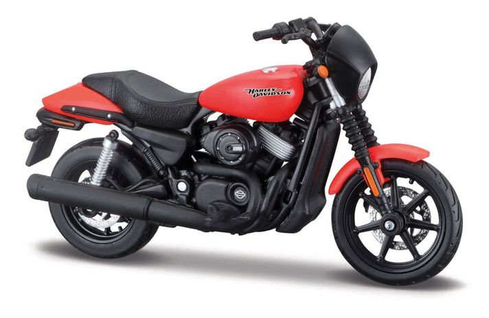 MAISTO - HD – Motocicletă - 2015 Harley-Davidson Street 750, cutie blister, 1:18