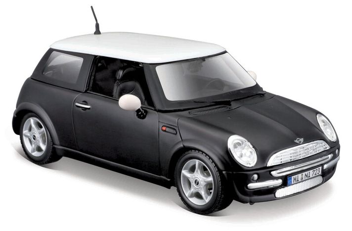 MAISTO - MINI COOPER, negru mat, 1:24