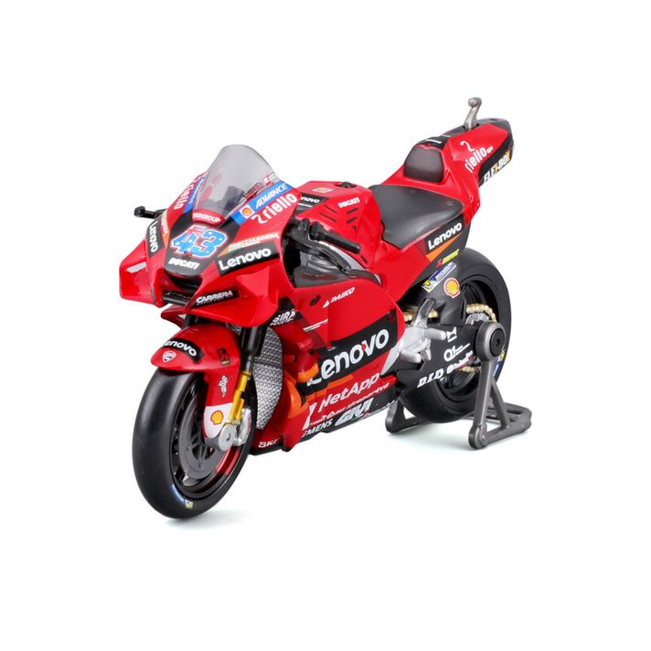 MAISTO - Motocicletă, Ducati Lenovo team 2022 (#43 Jack Miller), 1:18