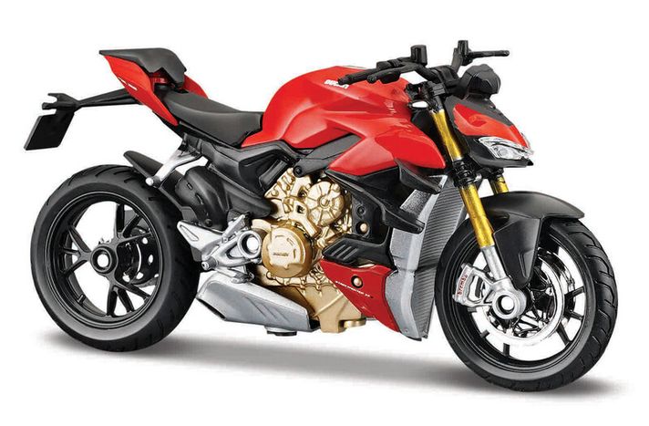 MAISTO – Motocicletă, Ducati Super Naked V4 S, 1:18