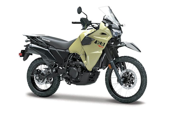 MAISTO - Motocicletă, Kawasaki KLR® 650, Khaki negru, 1:18