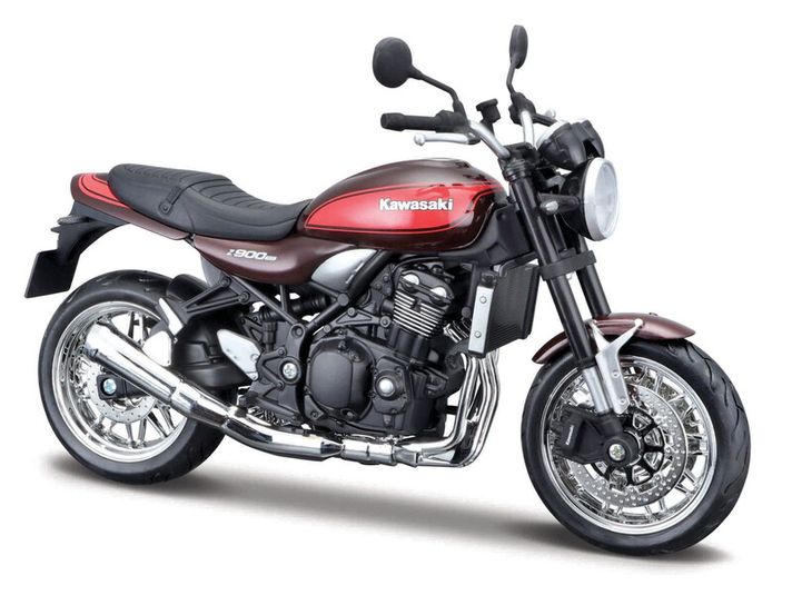 MAISTO - Motocicletă cu suport, Kawasaki Z900RS, 1:12