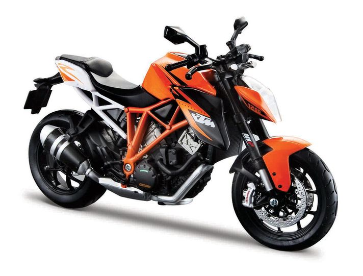 MAISTO - Motocicletă cu suport, KTM 1290 Super Duke R, 1:12