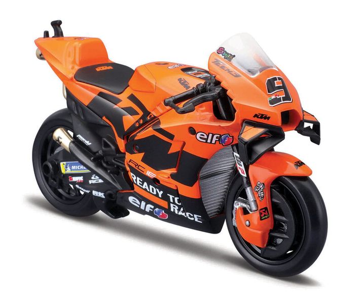 MAISTO – Motocicletă, Tech3 KTM Factory Racing 2021, (#9 DANILO PETRUCCI), 1:18