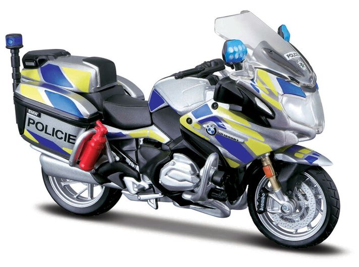 MAISTO - Motocicleta de politie - BMW R 1200 RT, CZ, 1:18