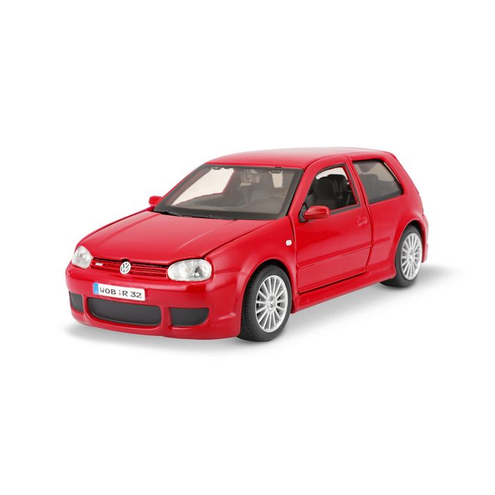 MAISTO - Volkswagen Golf R32, roșu, 1:24