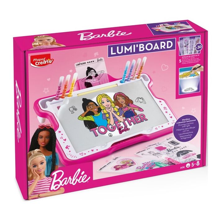 MAPED - Barbie Lumi Board Creative Set