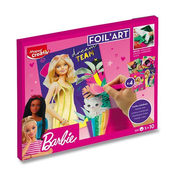MAPED - Set creativ Foil´Art Barbie