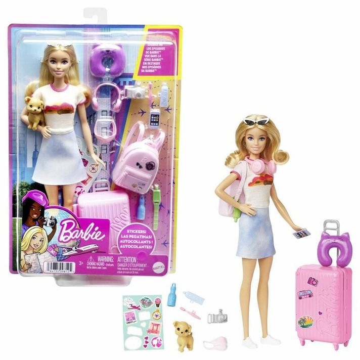 MATTEL - PapusaBarbie Malibu din mers