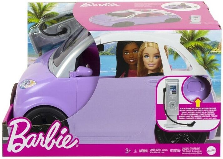 MATTEL - Ma?ină electricăBarbie 2 în 1