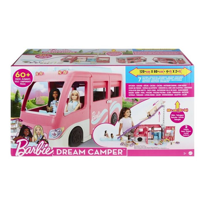 MATTEL - Barbie Caravana viselor cu tobogan uria? HCD46