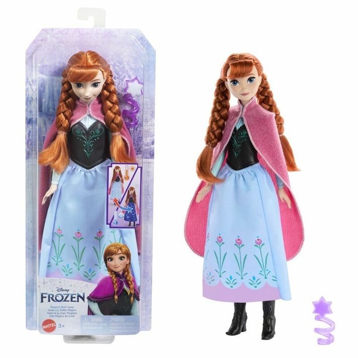 MATTEL - Frozen anna cu fusta magica