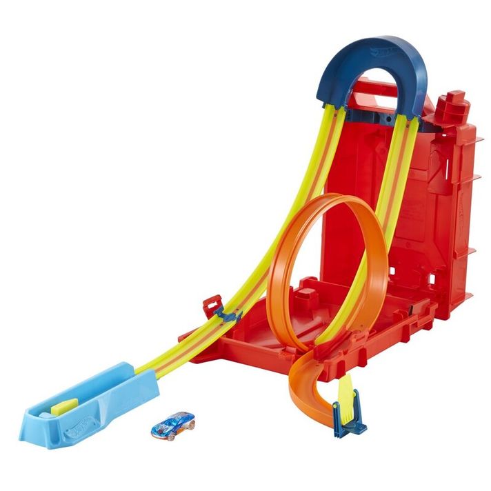 MATTEL - Hot Wheels Track builder cascadorii recipiente