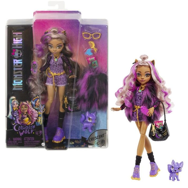 MATTEL - Păpușă Monster High Monsterka - Clawdeen