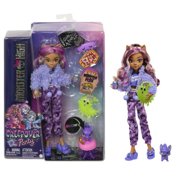 MATTEL - Monster High Creepover Party Păpușă - Clawdeen