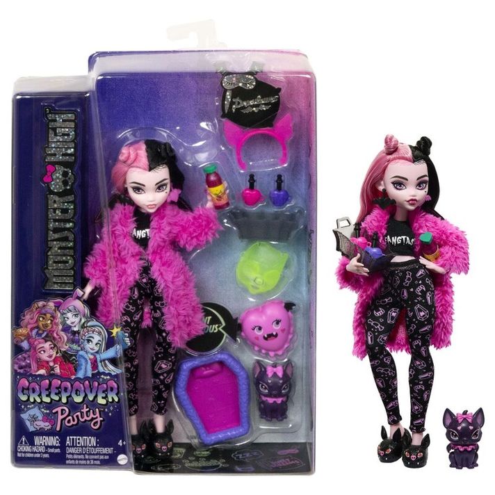 MATTEL - Monster High Creepover Party Păpuşă - Draculaura