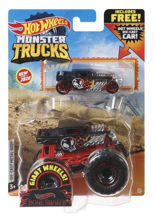 MATTEL - Monster Trucks 1:64 cu mașinuță