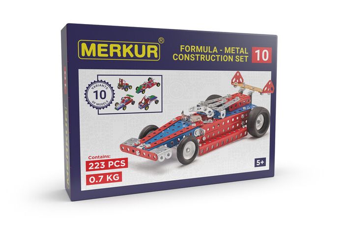 MERKUR - 010 Formula, 223 piese, 10 modele