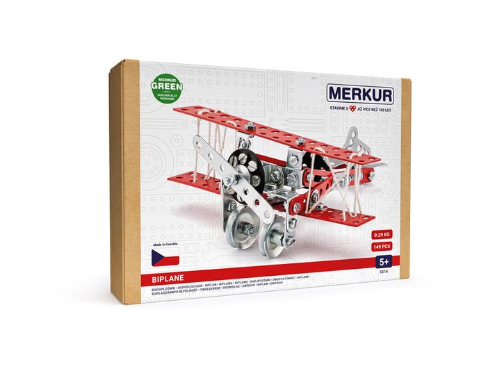 MERKUR - 051 - biplan, 148 piese