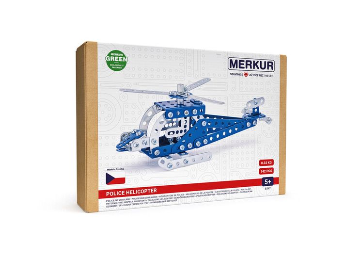 MERKUR - 054 - elicopter de politie, 142 piese