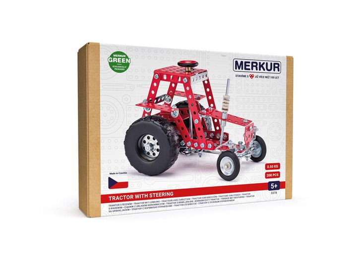 MERKUR - 057 Tractor cu directie, 205 piese