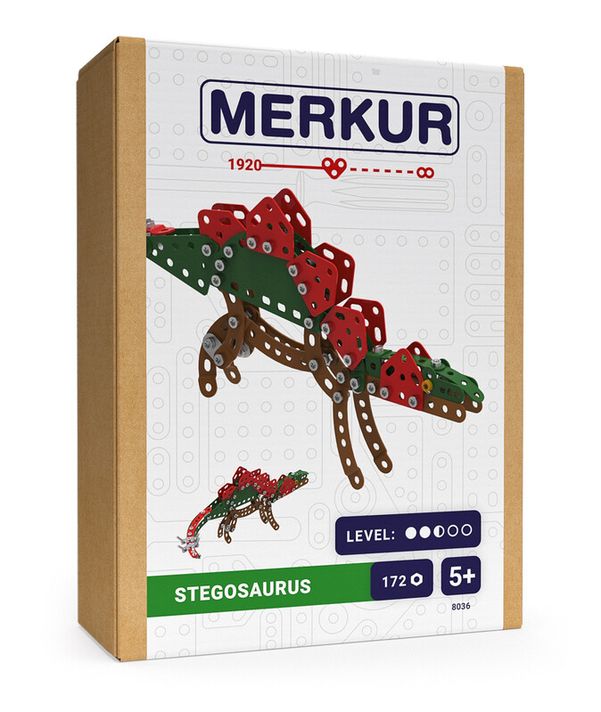 MERKUR - DINO - Stegosaurus, 172 piese