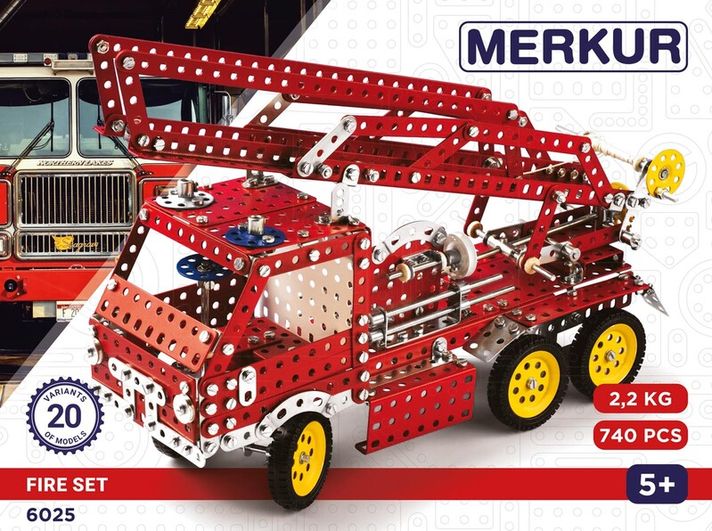 MERKUR - Fire Set, 740 piese