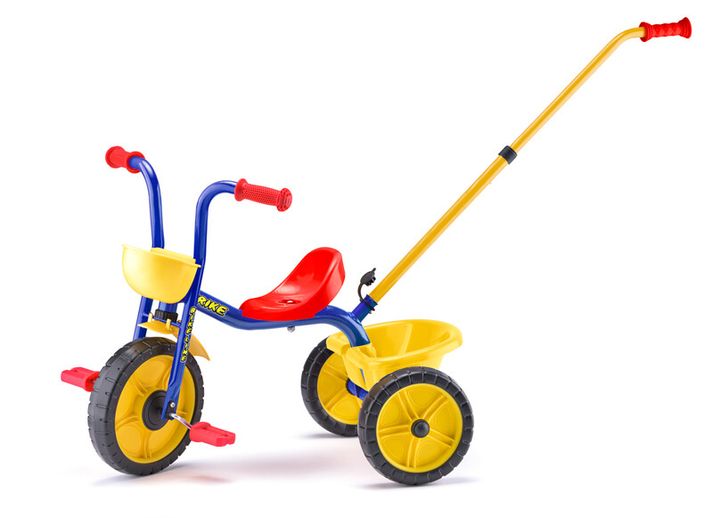 MERKUR - Triciclu cu bară de ghidare Baby Trike