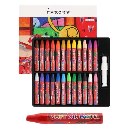 M&G - Pastel uleios Oil Pastel - set 24 bucăți